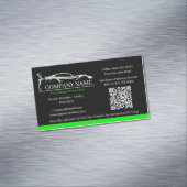 Berufliches Auto Body Paint Shop Automotive Magnetische Visitenkarte (Beispiel)