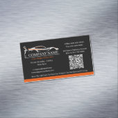 Berufliches Auto Body Paint Shop Automotive Magnetische Visitenkarte (Beispiel)