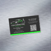 Berufliches Auto Body Paint Shop Automotive Magnetische Visitenkarte (Beispiel)