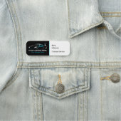 Berufliches Auto Body Paint Shop Automotive Namensschild (Beispiel)