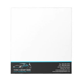 Berufliches Auto Body Paint Shop Automotive Notizblock