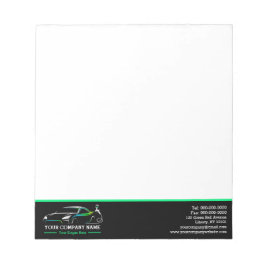 Berufliches Auto Body Paint Shop Automotive Notizblock