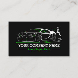 Berufliches Auto Body Paint Shop Automotive Visitenkarte