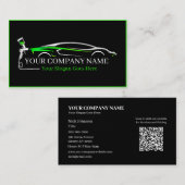 Berufliches Auto Body Paint Shop Automotive Visitenkarte (Vorne/Hinten)