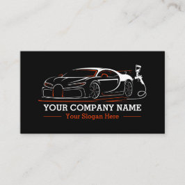 Berufliches Auto Body Paint Shop Automotive Visitenkarte