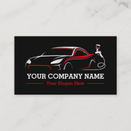 Berufliches Auto Body Paint Shop Automotive Visitenkarte
