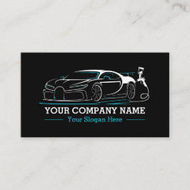 Berufliches Auto Body Paint Shop Automotive Visitenkarte