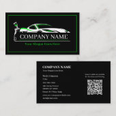 Berufliches Auto Body Paint Shop Automotive Visitenkarte (Vorne/Hinten)