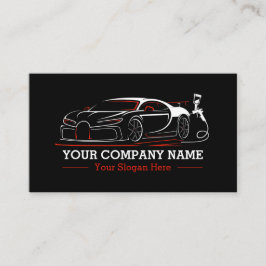 Berufliches Auto Body Paint Shop Automotive Visitenkarte