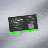 Berufliches Auto im Detail Autoabwasch-Unternehmen Magnetische Visitenkarte (Beispiel)