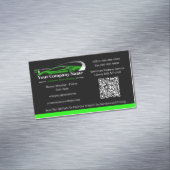 Berufliches Auto im Detail Autoabwasch-Unternehmen Magnetische Visitenkarte (Beispiel)