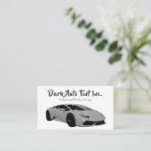 Berufliches Auto Visitenkarte (Stehend Vorderseite)