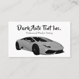 Berufliches Auto Visitenkarte