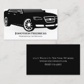 Berufliches Auto Visitenkarte (Vorne/Hinten)