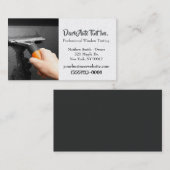 Berufliches Auto Visitenkarte (Vorne/Hinten)