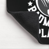 Berufliches Badminton Player Shuttle-T-Shirt Mousepad (Ecke)