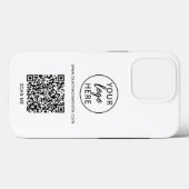 Berufliches benutzerdefiniertes Business iPhone 13 Case-Mate iPhone Hülle (Rückseite (Horizontal))