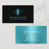 Berufliches Bienenlogo Visitenkarte (Vorne/Hinten)