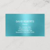 Berufliches Bienenlogo Visitenkarte (Rückseite)