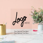 Berufliches Big Business-Logo Acrylschild (Hochzeit)