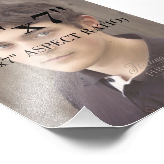 Berufliches Bildvorlage 5 x 7 Fotodruck (Ecke)