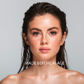 Berufliches Blauer Smoky Gray Ombre Quadratische Visitenkarte