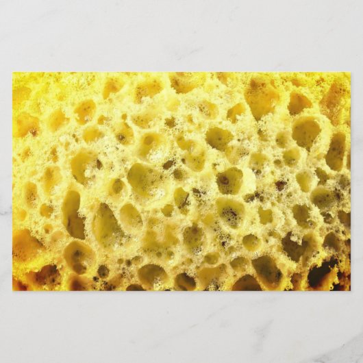 Berufliches blaues Päckchen mit Schwammspass Flyer (Hinten)