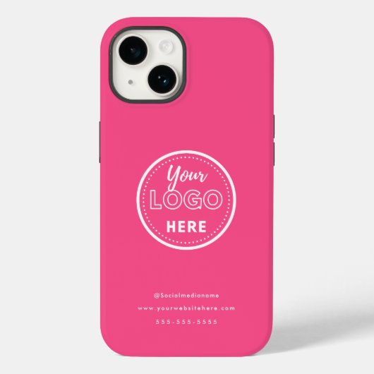 Berufliches Branding Minimalistische Logos Case-Mate iPhone Hülle (Rückseite)