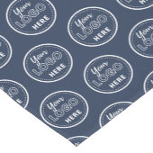 Berufliches Branding Minimalistische Logos Navy Bl Kurzer Tischläufer (Ecke)