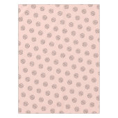 Berufliches Branding Minimalistische Logos Rosa Tischdecke (Vorderseite)