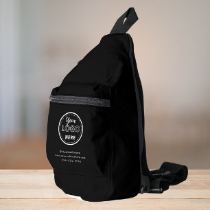 Berufliches Branding Minimalistische Promo-Logo Crossbody Bag