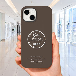 Berufliches Branding - Minimalistisches Promo-Logo Case-Mate iPhone 14 Hülle