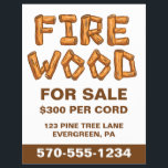 Berufliches Brennholz für den Verkauf von Flyer<br><div class="desc">Mit diesem leicht anpassbaren Flyer fördern Sie Ihr Brandholzgeschäft. Dieser auffällige Flyer hat die Meldung FIRE WOOD FOR SALE mit den Worten FIRE WOOD in Holzlogbriefen. Die Erholung des Textes auf diesem Flyer kann einfach mit Ihren eigenen Informationen angepasst werden.</div>