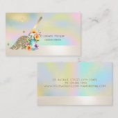 Berufliches Broom Spray Flasche Holografisch Visitenkarte (Vorne/Hinten)