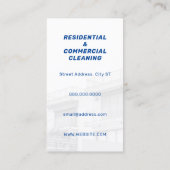 Berufliches Broomstick  Visitenkarte (Rückseite)