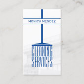 Berufliches Broomstick  Visitenkarte (Vorderseite)