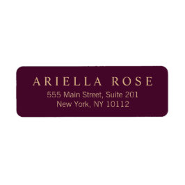 Berufliches Burgund Modernes Elegantes