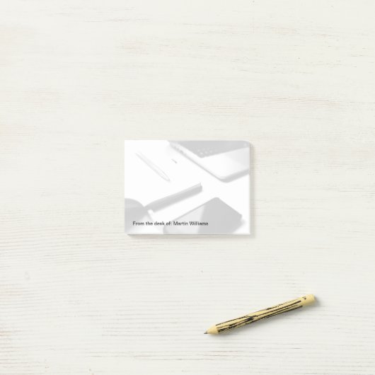 Berufliches Büro Post-it Klebezettel (Auf Schreibtisch)