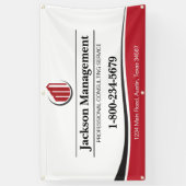 Berufliches Business-Banner mit Ihrem Logo Banner (Vertikal)