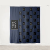 Berufliches Business-Logo Wandteppich (Vorderseite)