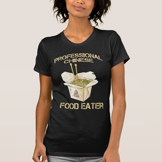 Berufliches chinesisches Essen Oater asiatischer N T-Shirt (Vorderseite)