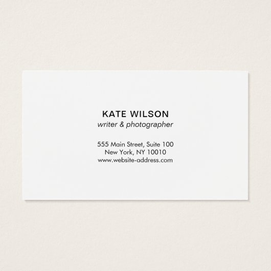 Berufliches Cobalt Blue (Rückseite)