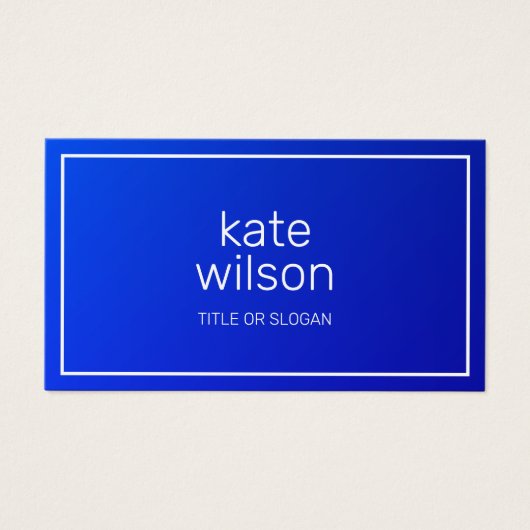 Berufliches Cobalt Blue (Vorderseite)