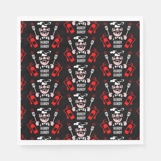 Berufliches Cook-Geschenk Serviette (Vorderseite)