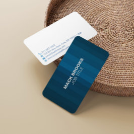 Berufliches Corporate Simple Elegante Visitenkarte