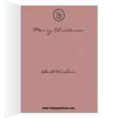 Berufliches Custom Foto Stars Weihnachtskarten (Innen (Rechts))