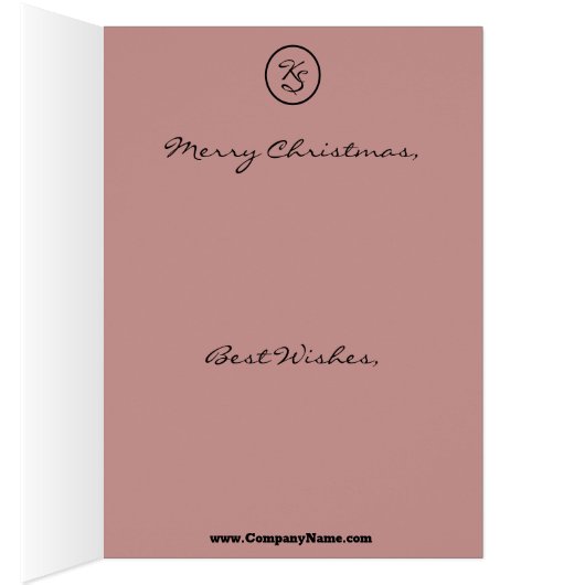 Berufliches Custom Foto Stars Weihnachtskarten (Innen (Rechts))