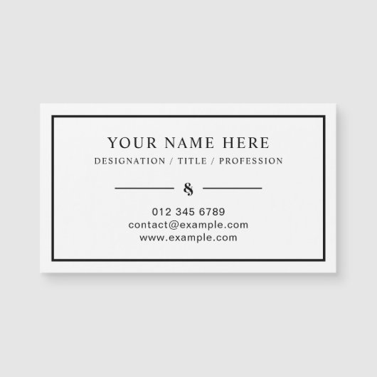 Berufliches Design der Magnetkarte für Ihr Unterne (Vorderseite)