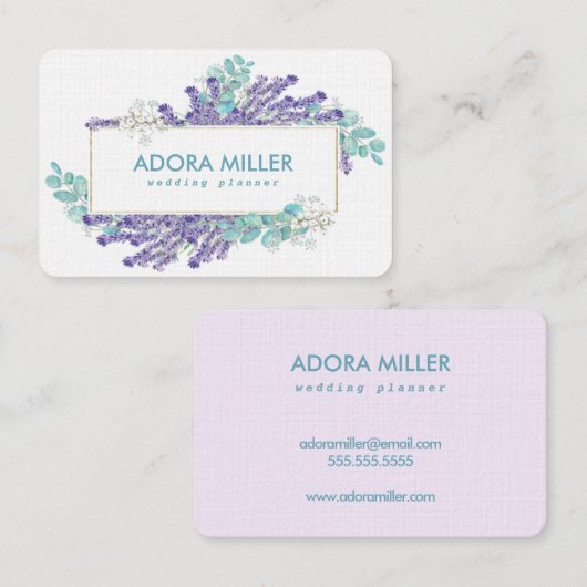 Berufliches Design der Visitenkarte (Vorne/Hinten)