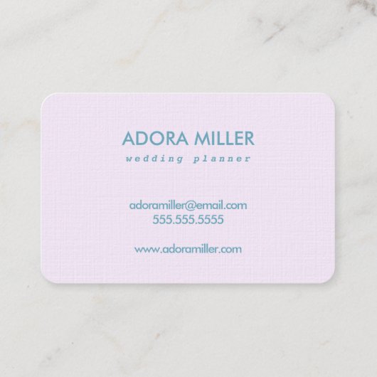 Berufliches Design der Visitenkarte (Rückseite)